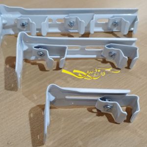 پایه نگهدارنده چوب پرده دیواری کد 01